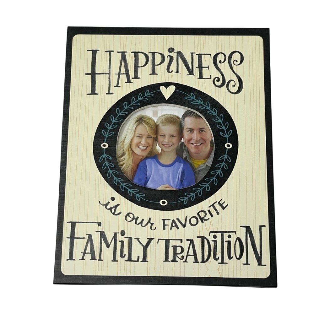 Hallmark Happiness Is Our Favorite Family Tradition Fold-Out Frame